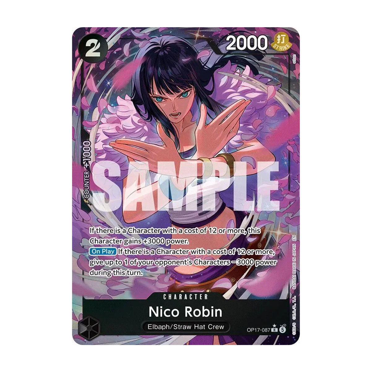 Nico Robin OP17-087 - OP17 - The World's Strongest Warriors - Alt Art