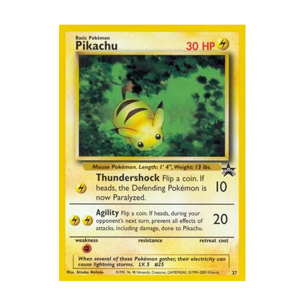 Pikachu 27 - Promo - Black Star Promo