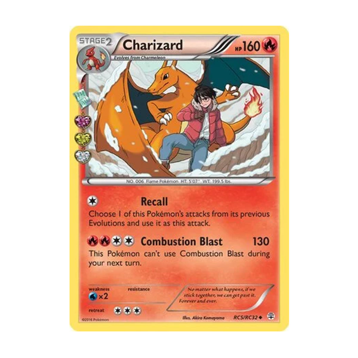 Charizard RC5/RC32 - XY - Generations - Uncommon