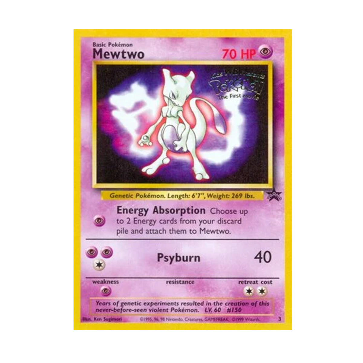 Mewtwo 3 - Promo - Black Star Promo