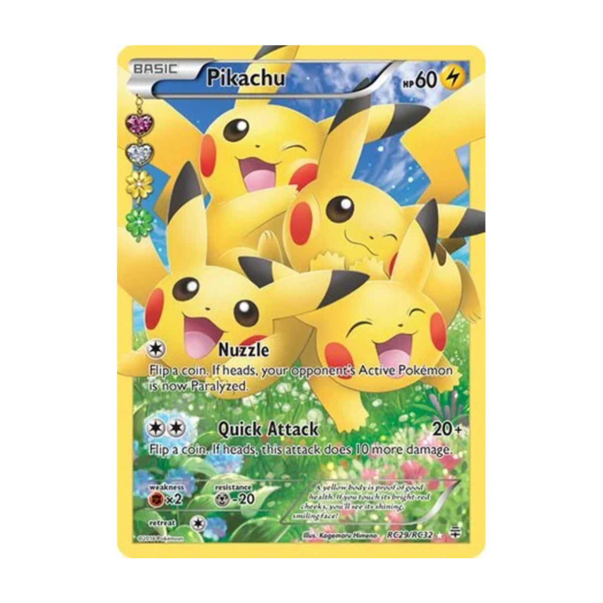 Pikachu RC29/RC32 - XY - Generations - Rare Ultra
