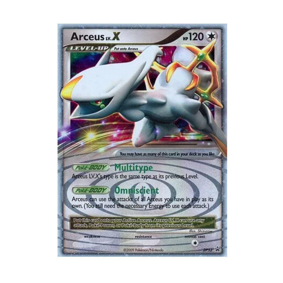 Arceus DP53 - Diamond & Pearl - Holo Rare Promo