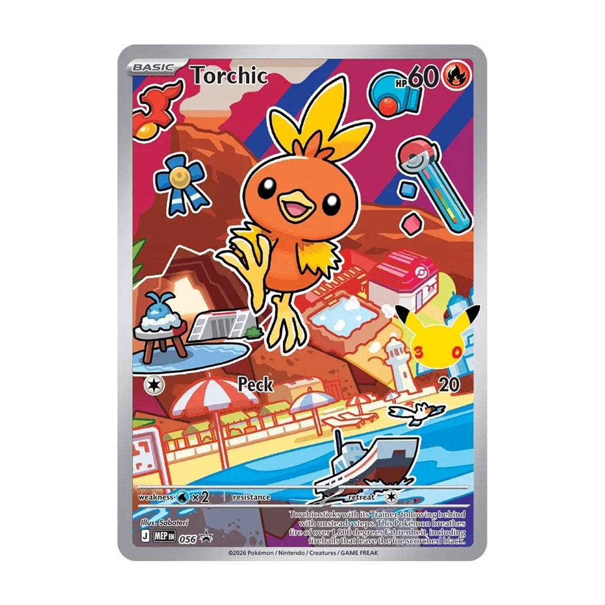 Torchic MEP056 - Mega Evolution - First Partner - Promo