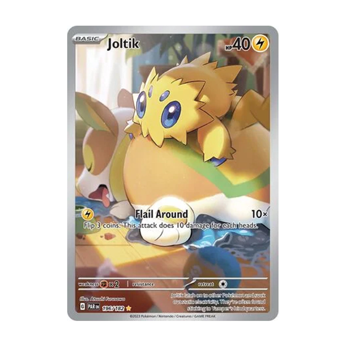 Joltik 196/182 - Scarlet & Violet - Paradox Rift - Illustration Rare