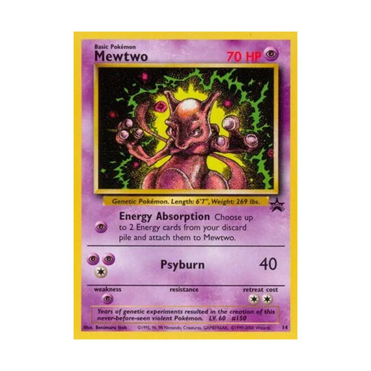 Mewtwo 14 - Promo - Black Star Promo