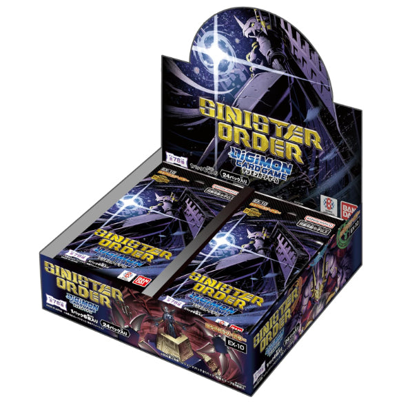 Digimon Card Game - EX10 - Sinister Order - Booster Box (24 Packs)