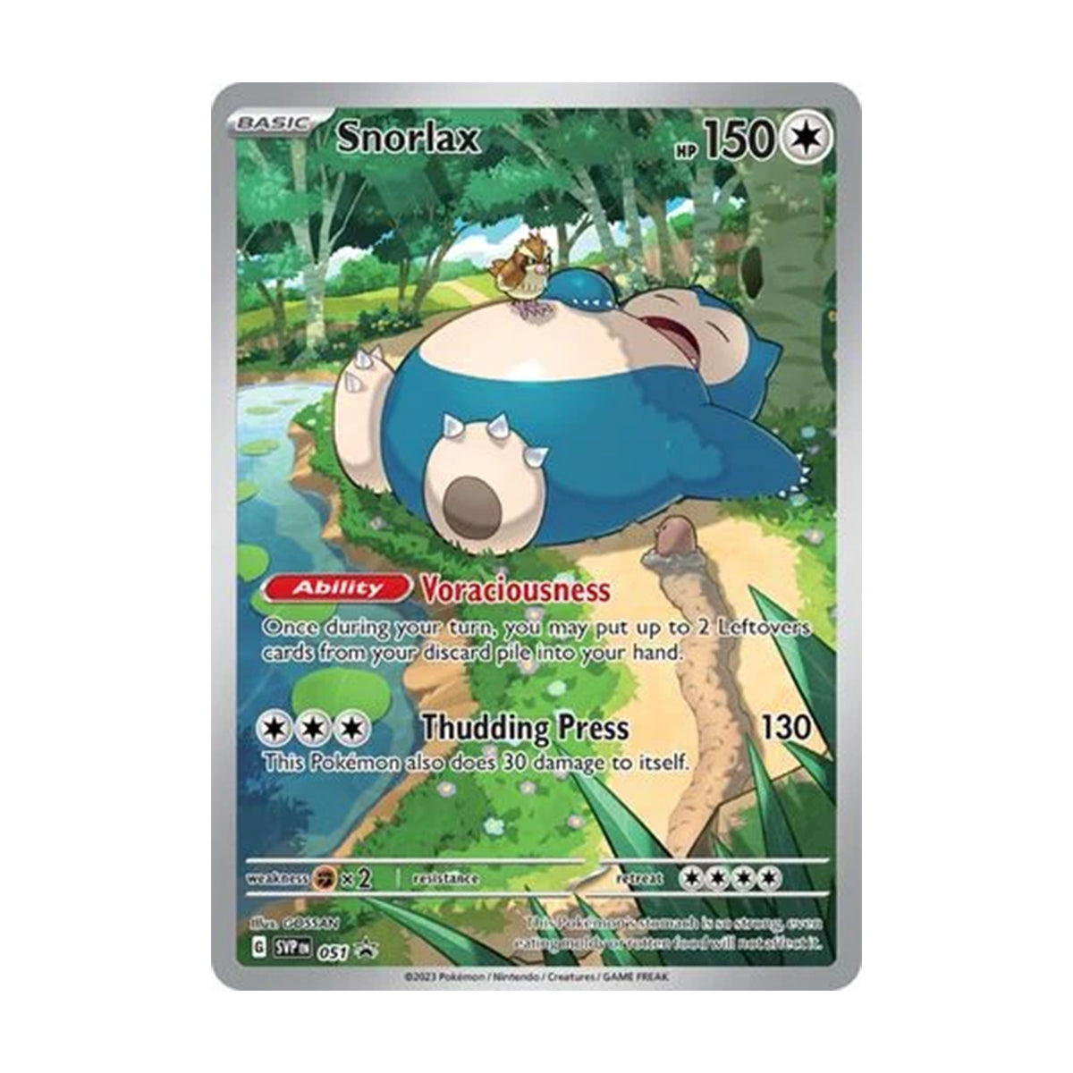 Snorlax SVP051 - Scarlet & Violet - Promo