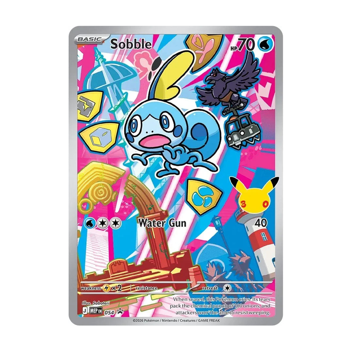 Sobble 054 - Mega Evolution - First Partners Promo