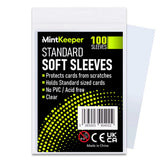 MintKeeper - Standard Soft Card Sleeves (100) - JET Cards