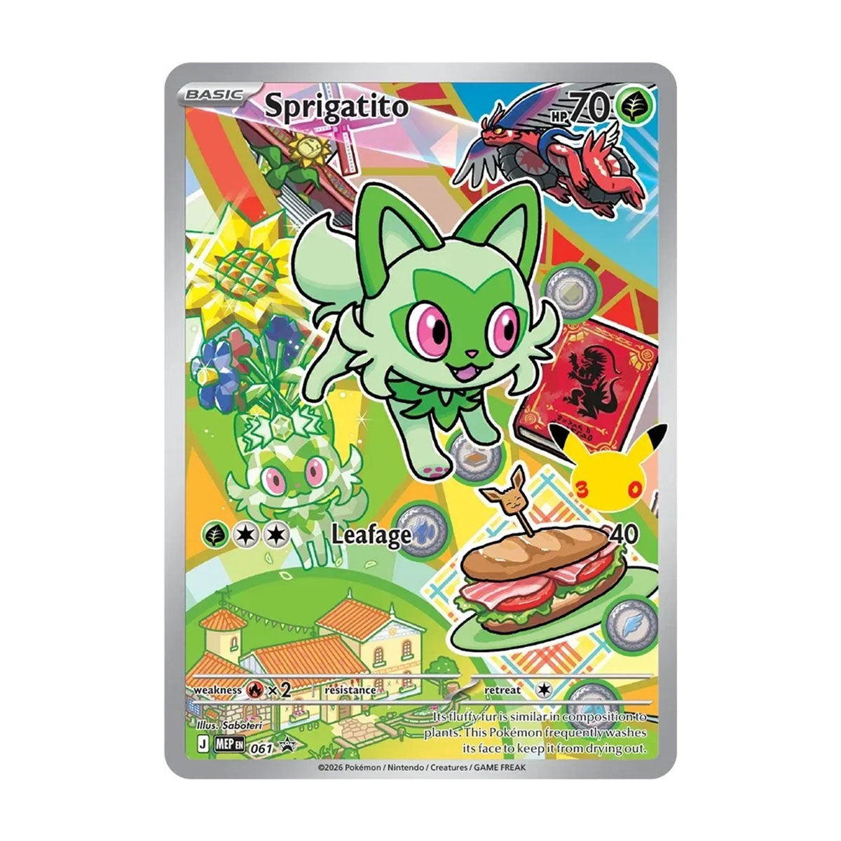 Sprigatito MEP061 - Mega Evolution - First Partner - Promo