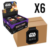 Star Wars Unlimited - Secrets of Power - Booster Box - Display Case (6 Booster Boxes)