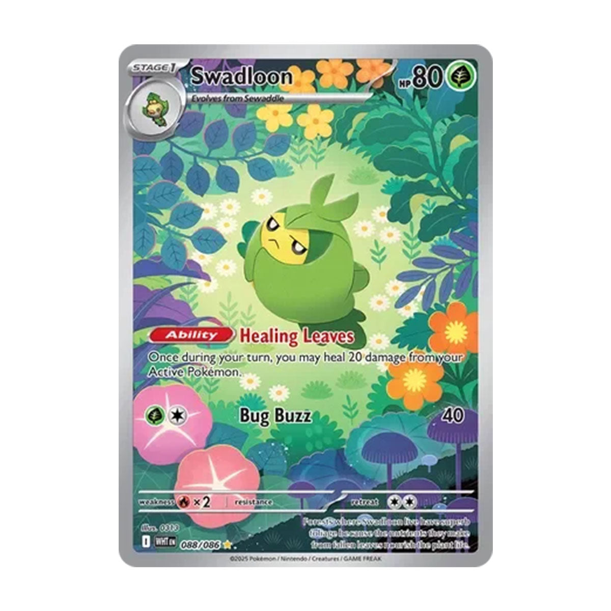 Swadloon 088/086 - Scarlet & Violet - White Flare - Illustration Rare
