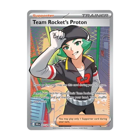 Team Rocket's Proton 227/182 - Scarlet & Violet - Destined Rivals - Ultra Rare - JET Cards