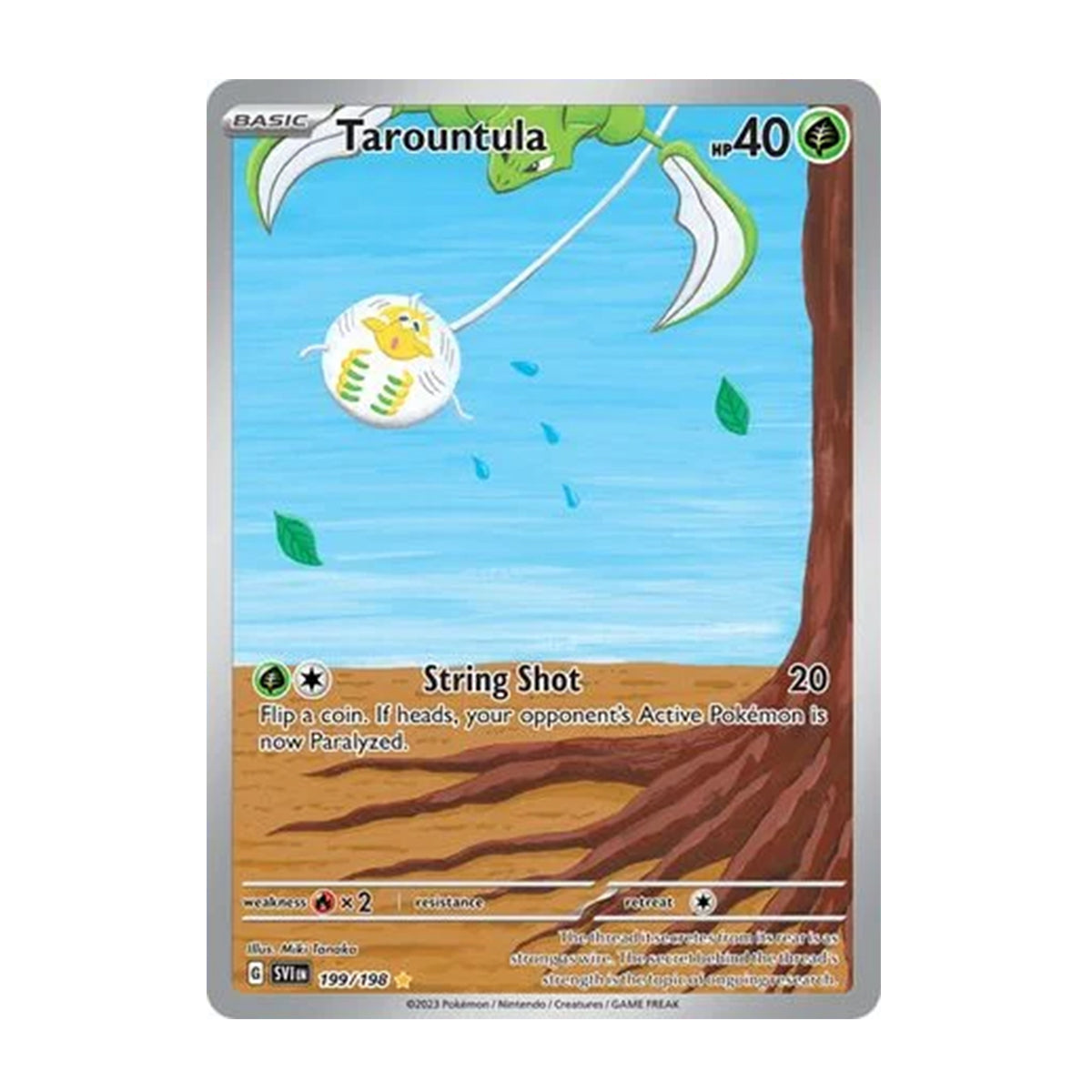 Tarountula 199/198 - Scarlet & Violet - Illustration Rare