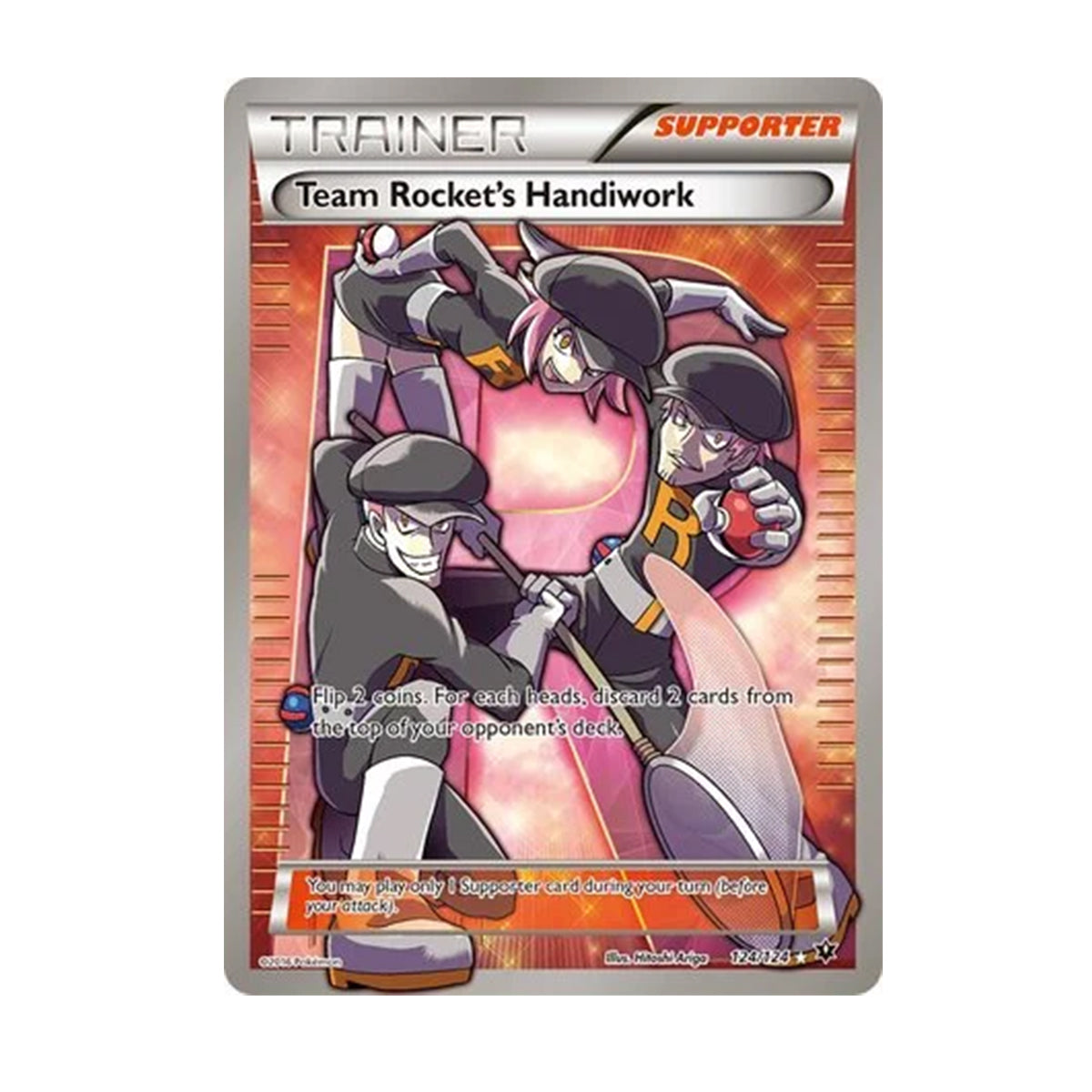 Team Rocket's Handiwork 124/124 - XY - Fates Collide - Ultra Rare