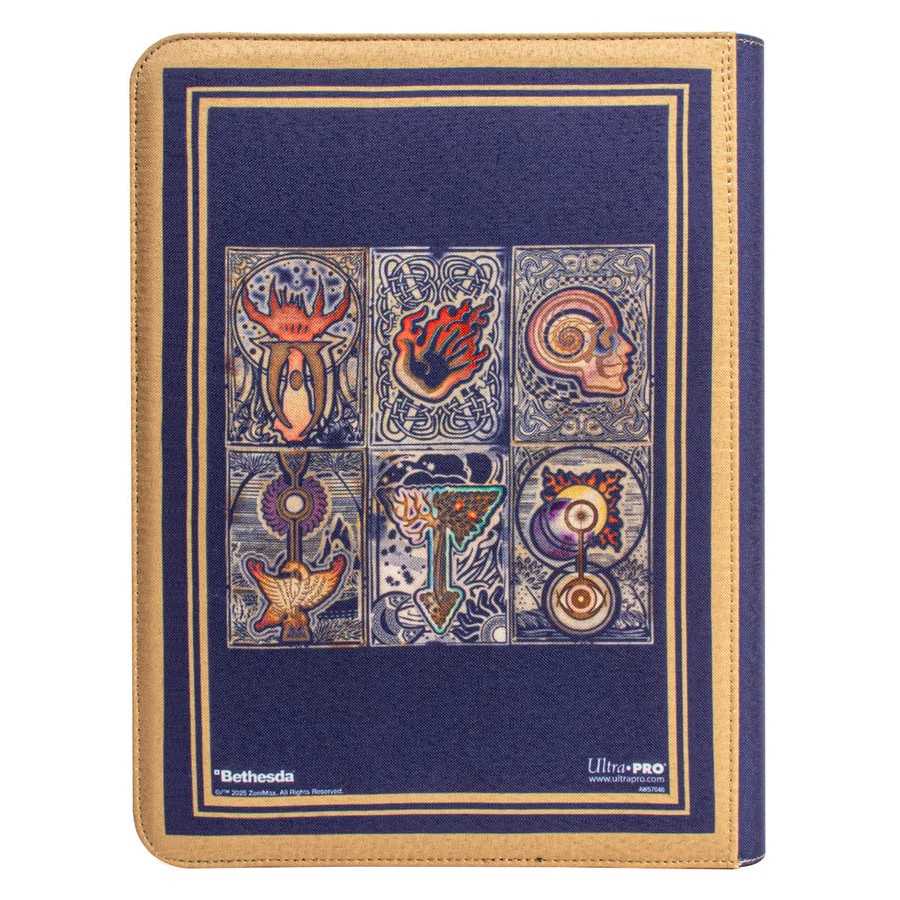 Ultra Pro - The Elder Scrolls: Mages Guild - 9-Pocket Zippered PRO-Binder