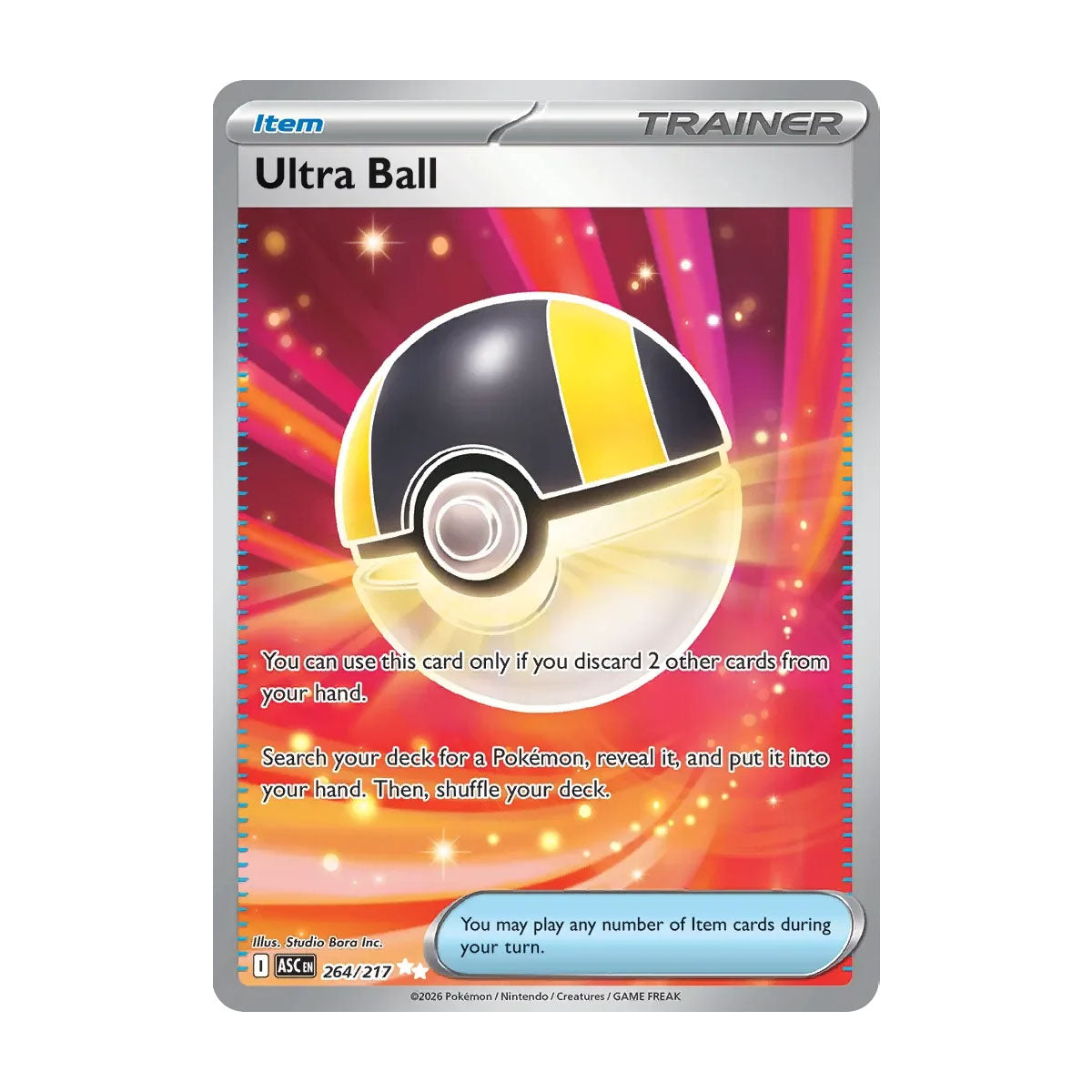Ultra Ball 264/217 - Mega Evolution - Ascended Heroes - Ultra Rare