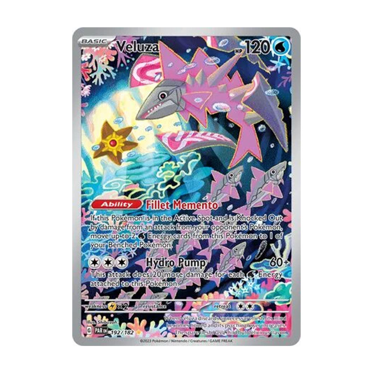 Veluza 192/182 - Scarlet & Violet - Paradox Rift - Illustration Rare
