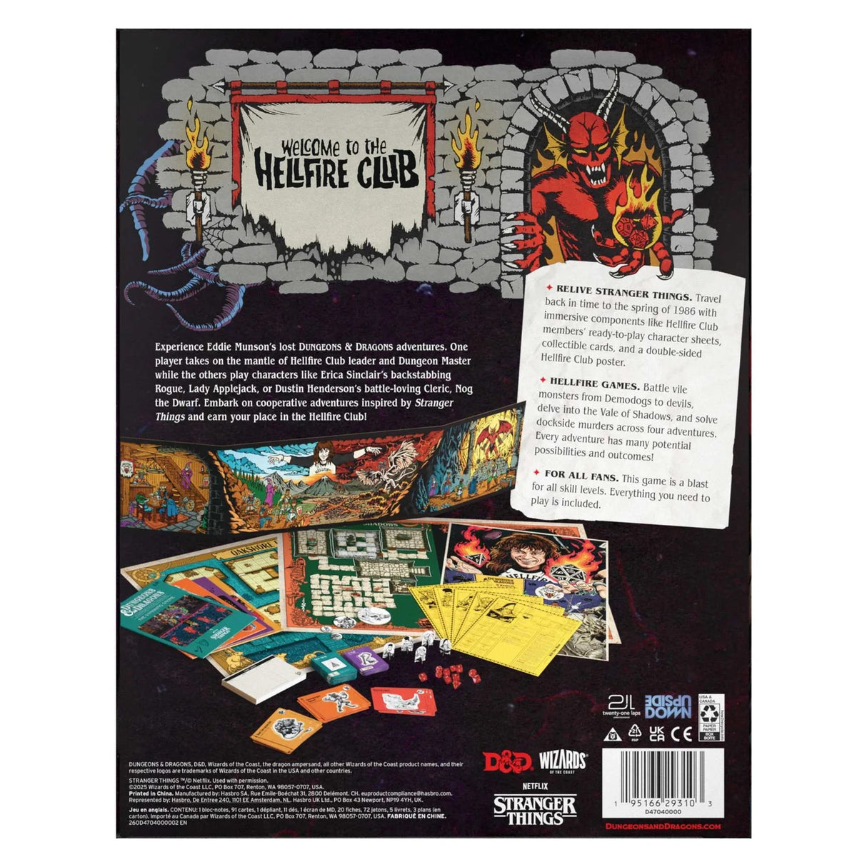 Dungeons & Dragons - Stranger Things - Welcome to the Hellfire Club