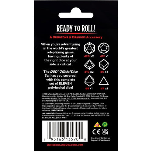 Dungeons & Dragons - Official Dice Set