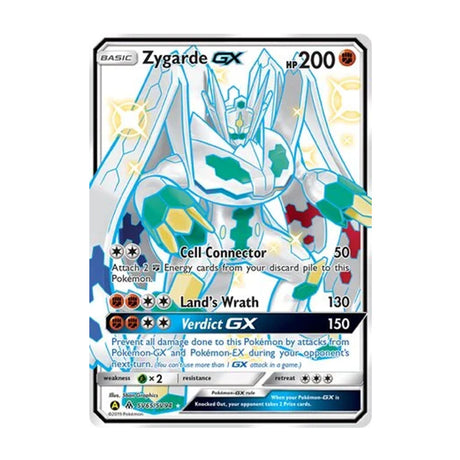 Zygarde GX SV65/SV94 - Sun & Moon - Hidden Fates - Shiny Rare GX - JET Cards