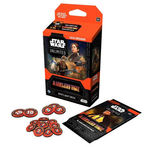 Star Wars Unlimited - A Lawless Time - Spotlight Deck - Leia Organa - JET Cards