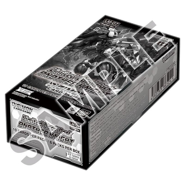 Digimon Card Game - LM07 - Limited Card Pack - Another Knight - Booster Box (6 Packs) - JET Cards