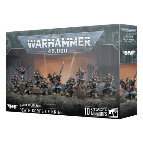 Warhammer 40,000 - Astra Militarum - Death Korps Of Krieg - JET Cards