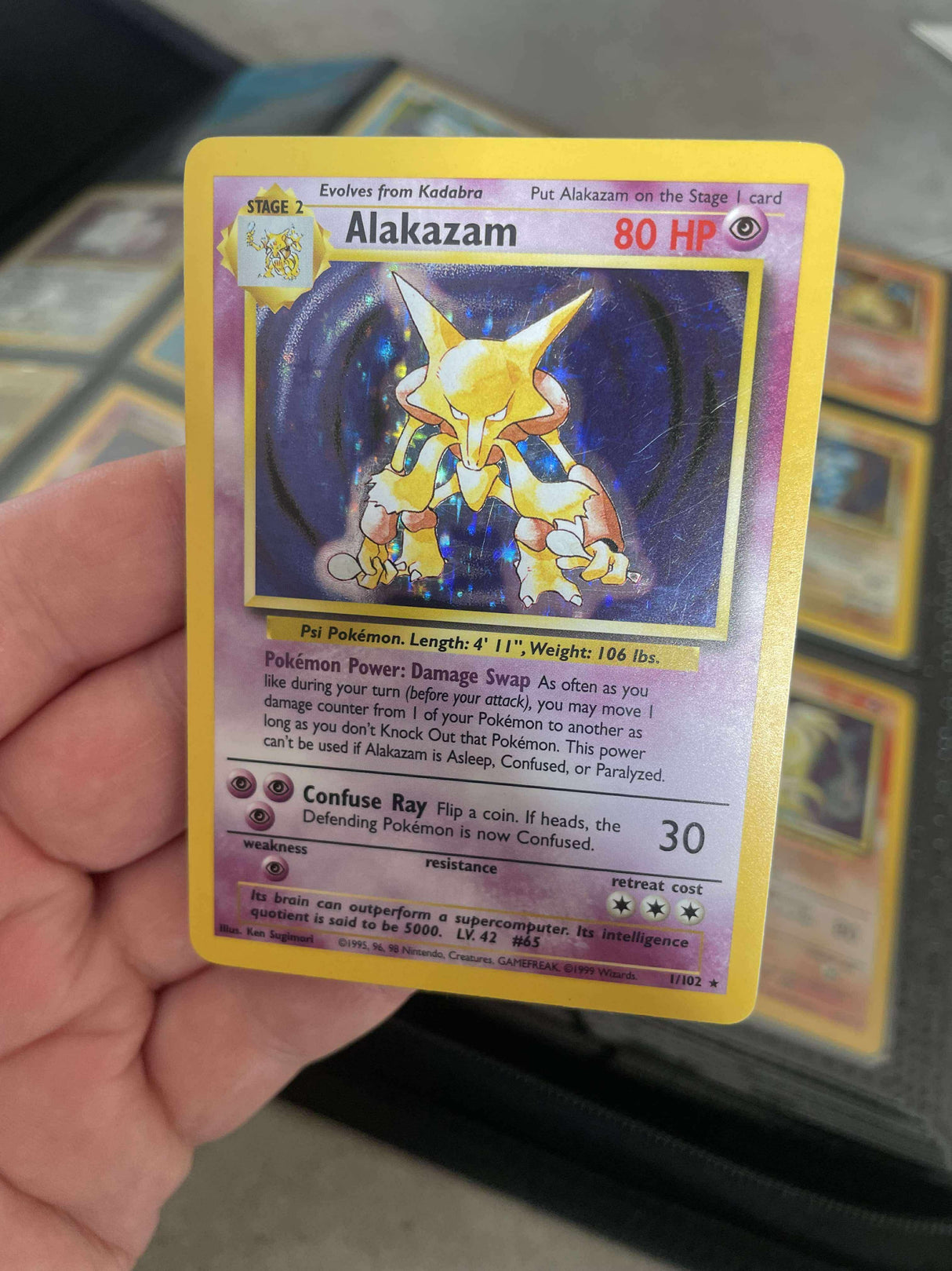 Pokemon - Complete 1999 Base Set 102/102 - Excellent to Lightly Played Condition