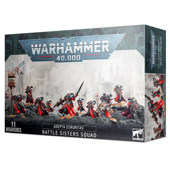 Warhammer 40,000 - Adepta Sororitas - Battle Sisters Squad - JET Cards