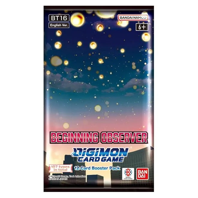 Digimon Card Game - BT16 - Beginning Observer - Booster Box (24 Packs)