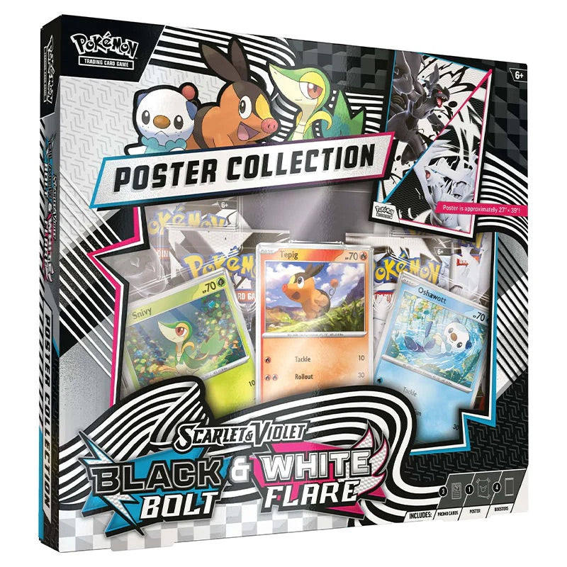 Pokemon - Scarlet & Violet - Black Bolt & White Flare - Unova Poster Collection