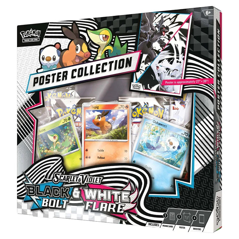 Pokemon - Scarlet & Violet - Black Bolt & White Flare - Unova Poster Collection