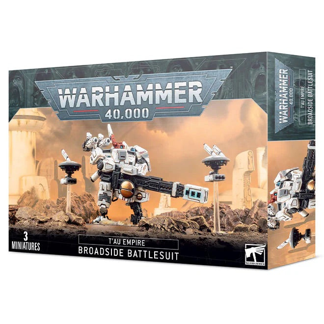 Warhammer 40,000 - T'au Empire - Broadside Battlesuit - JET Cards