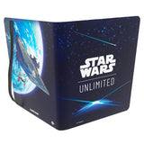 Gamegenic - Star Wars Unlimited - Card Back Blue - 18-Pocket Album