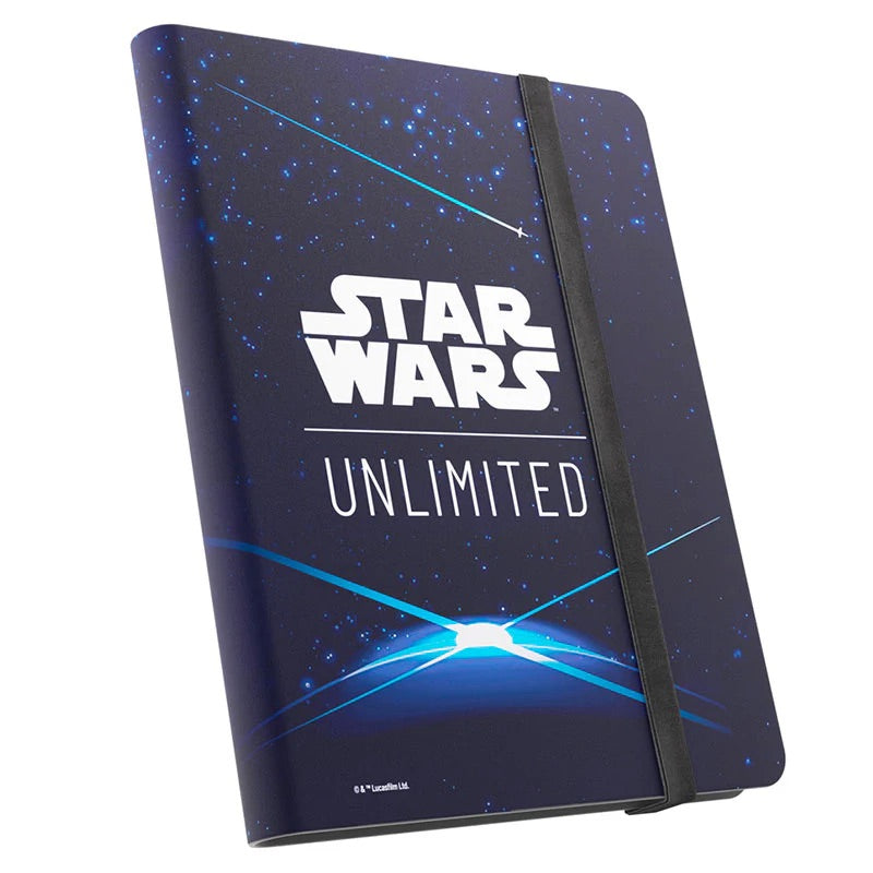 Gamegenic - Star Wars Unlimited - Card Back Blue - 18-Pocket Album