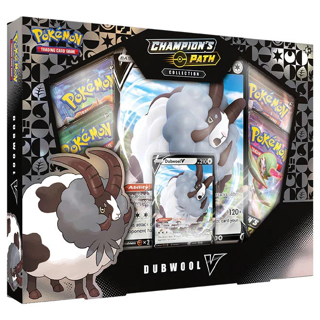 Pokemon Champion's Path Dubwool V Collection Box