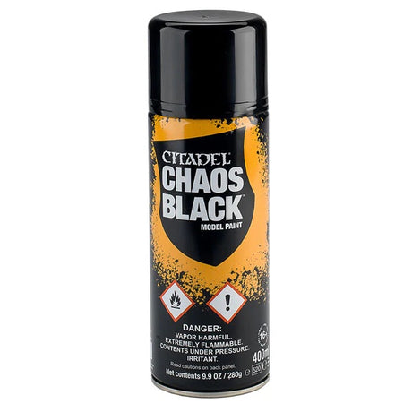 Citadel - Spray - Chaos Black - JET Cards