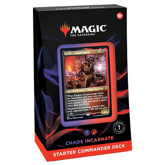 Magic the Gathering - Starter Commander Deck 2022 - Chaos Incarnate - JET Cards