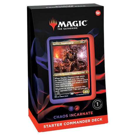 Magic the Gathering - Starter Commander Deck 2022 - Chaos Incarnate - JET Cards