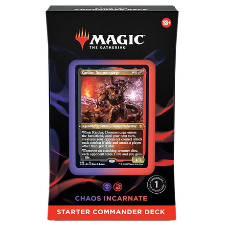 Magic the Gathering - Starter Commander Deck 2022 - Chaos Incarnate - JET Cards