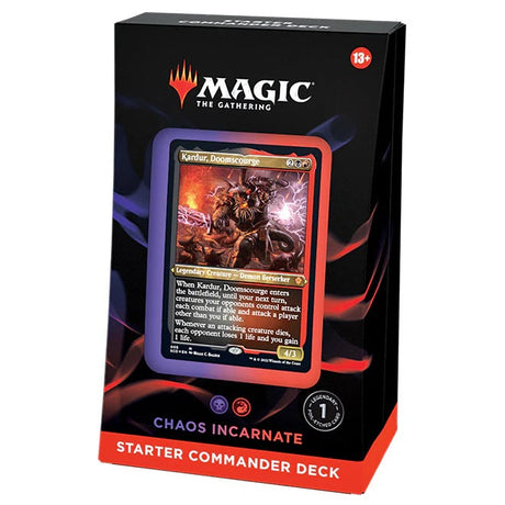 Magic the Gathering - Starter Commander Deck 2022 - Chaos Incarnate - JET Cards