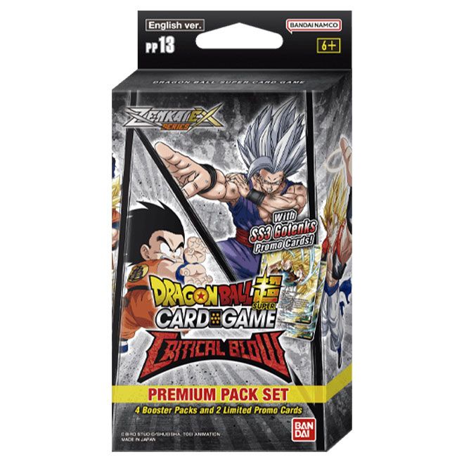 Dragon Ball Super Card Game - Zenkai Series Set 5 - Critical Blow - Premium Pack
