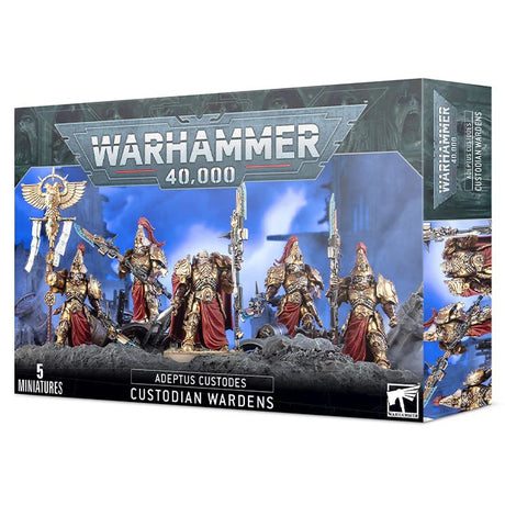 Warhammer 40,000 - Adeptus Custodes - Custodian Wardens - JET Cards