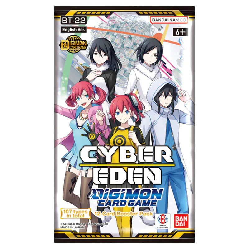 Digimon Card Game - BT22 - Cyber Eden - Booster Box (24 Packs)