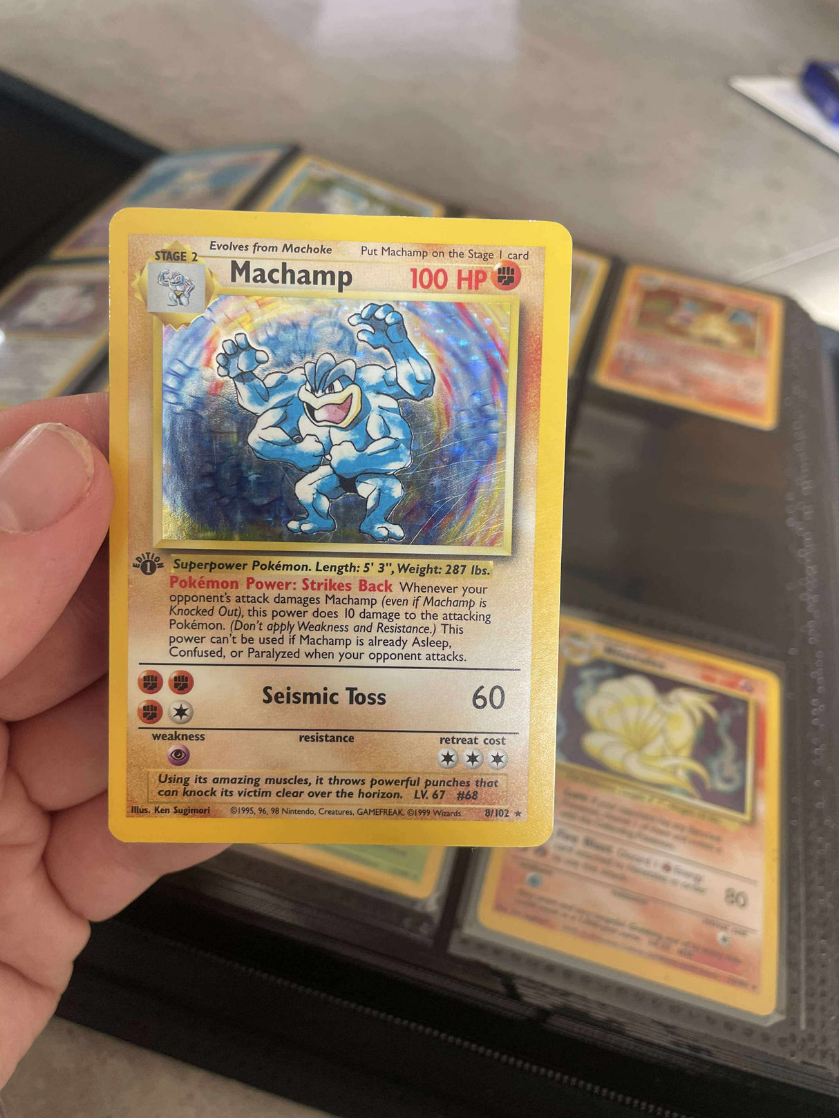 Pokemon - Complete 1999 Base Set 102/102 - Excellent to Lightly Played Condition