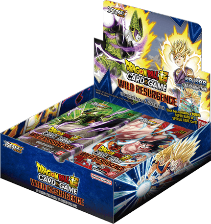 Dragon Ball Super Card Game - Zenkai Series - Wild Resurgence - Booster Box (24 Packs)