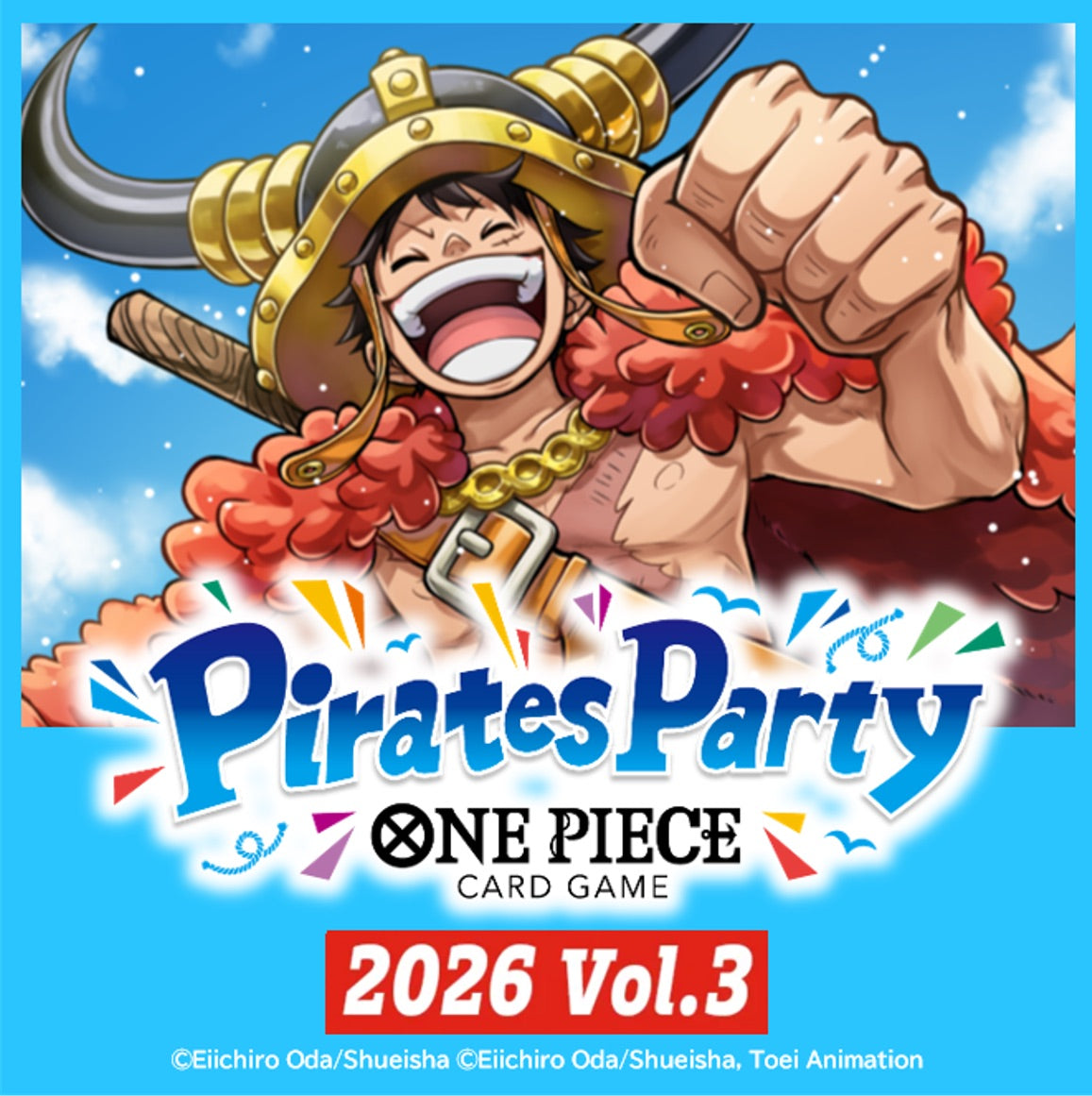 One Piece - Pirates Party 2026 Vol.3 - The basic 1-on-1 battle format - Sunday 1pm (27/09/26)