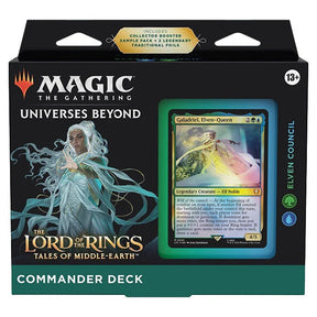 Magic The Gathering - The Lord Of The Rings - Tales Of Middle-Earth - Commander Deck - Elven Council - JET Cards