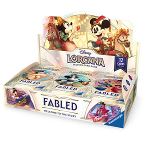 Disney Lorcana - Fabled - Booster Box (24 Packs) - JET Cards